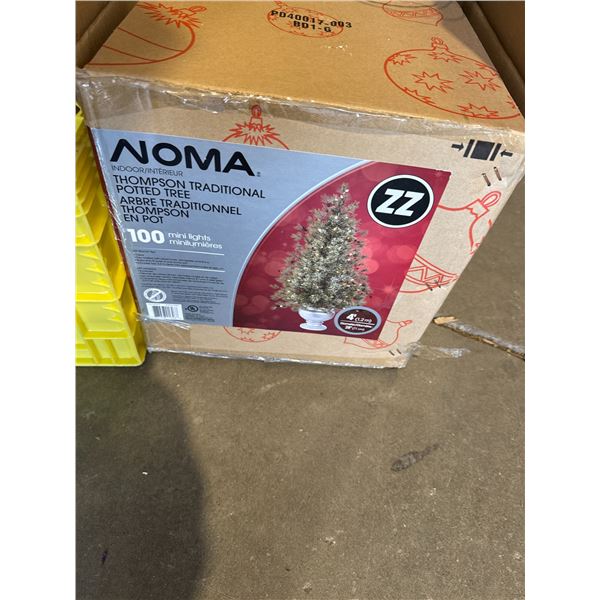 Noma Thomson traditional potted tree light up 4 foot