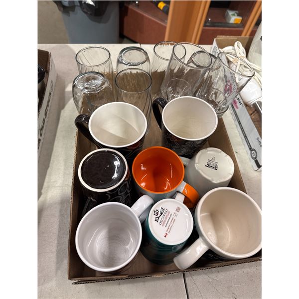 Mugs and glasses