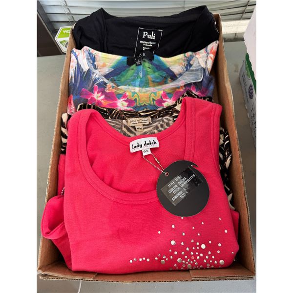 Medium and large shirts