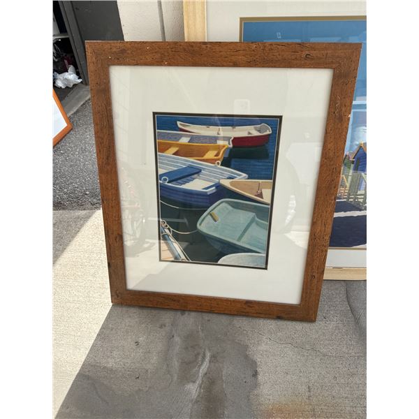 Boat wall hanging