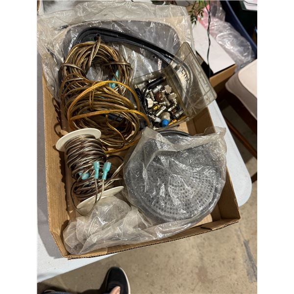 Speaker wire, etc.
