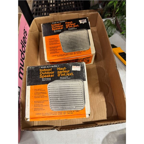 Indoor outdoor speakers