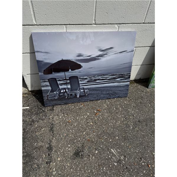 Canvas wall hanging