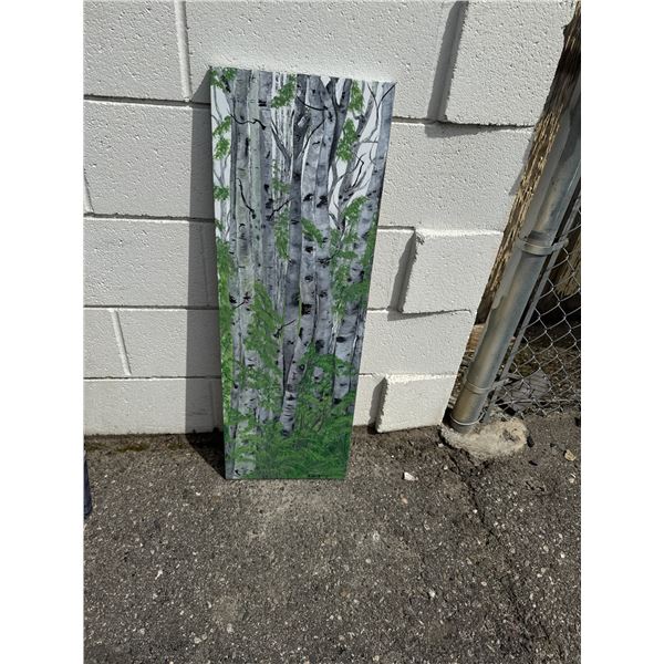 Canvas wall hanging