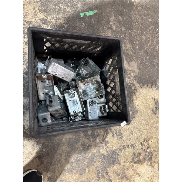 Electrical items in Crate