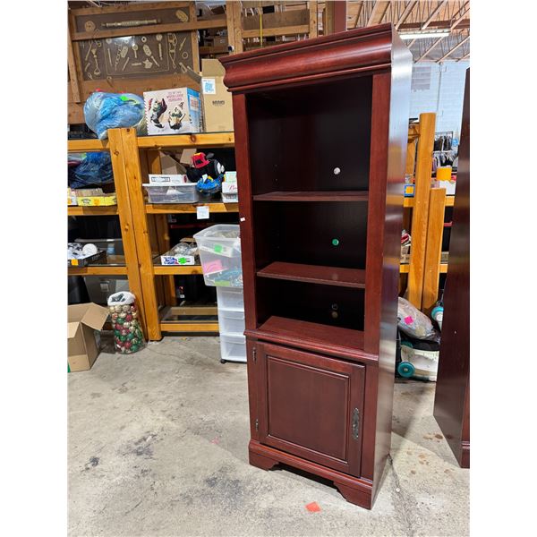 Shelf is 25" x 16 1/4" x 2" tall