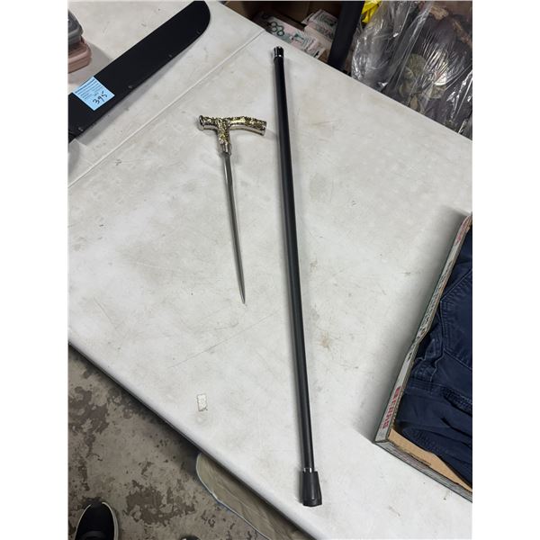 Sword cane