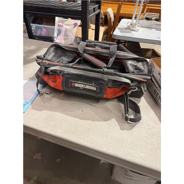 Black & Decker tool bag