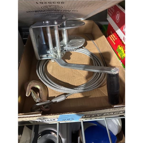 1300 lbs capacity, all-purpose winch