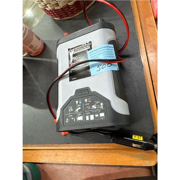 750 W inverter mobile power outlet