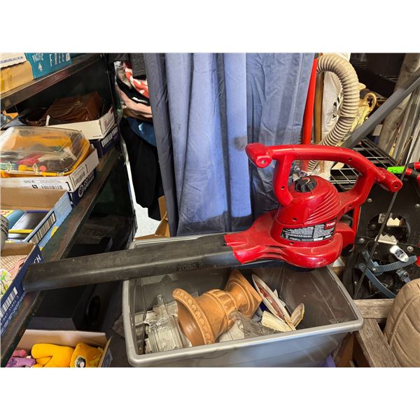Toro electric blower