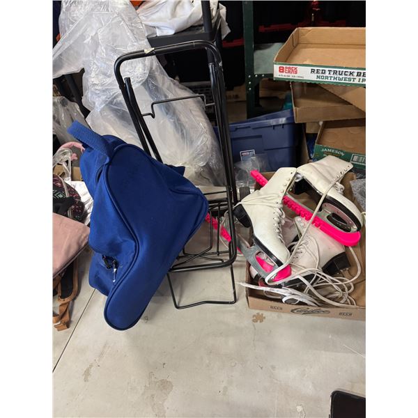 Skates and skate bag with Dolly