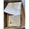 Image 1 : Vintage tablecloth and napkins