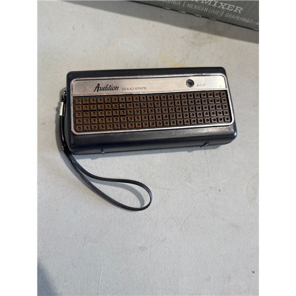 Audition solid state radio a.m.
