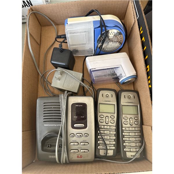 Phones and lint removers