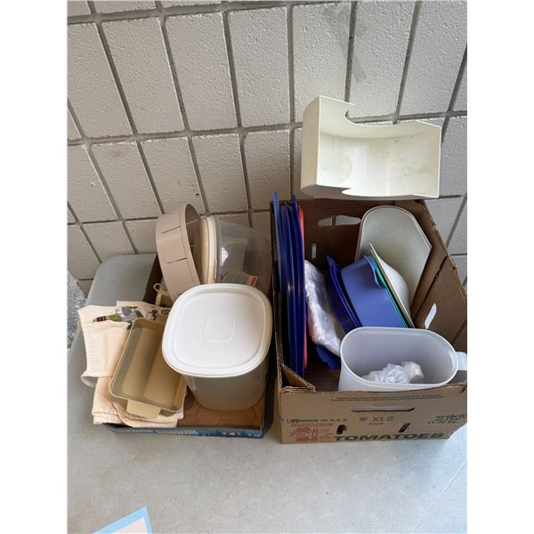 Tupperware and other kitchen items