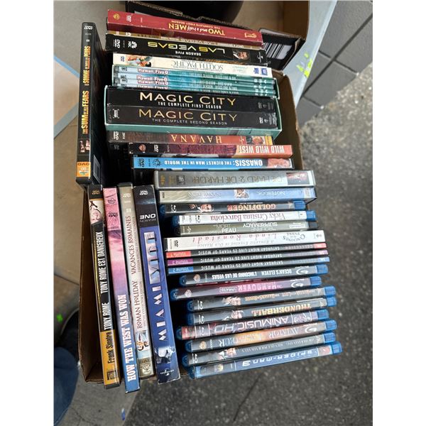 DVDs and Blu-rays
