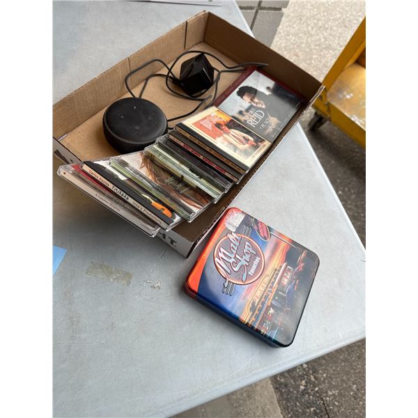 CD and speaker
