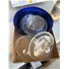 Image 1 : Bowls and glass lids, etc.