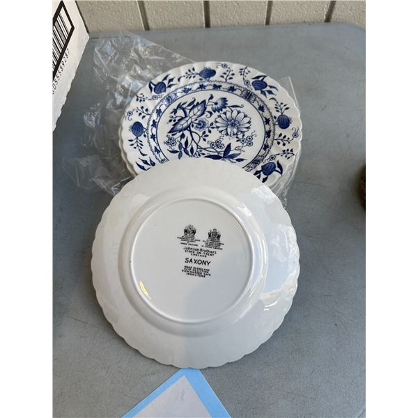 Saxony Johnson Brothers plates
