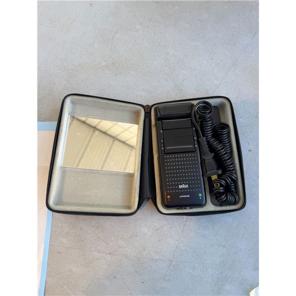Braun shaver