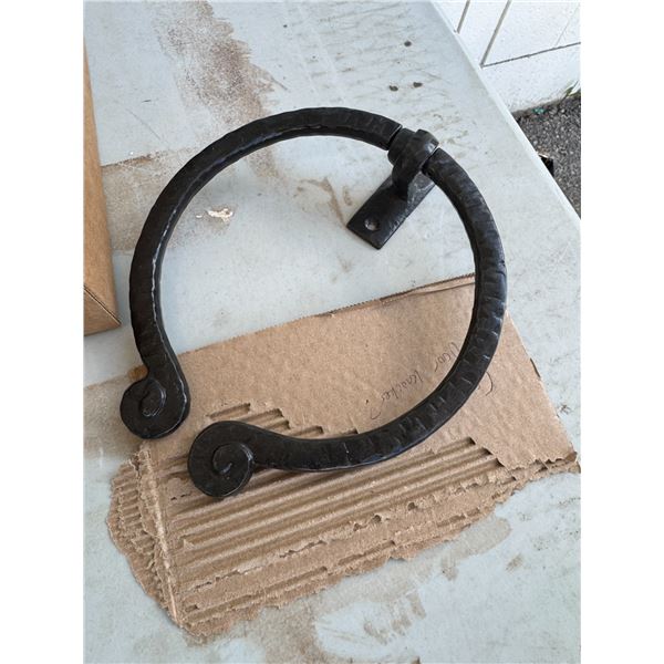 Cast-iron door knocker