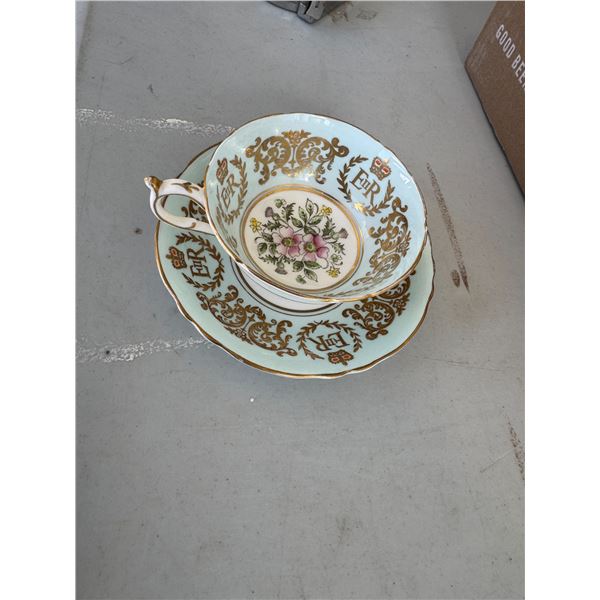 Paragon tea cup, and saucer