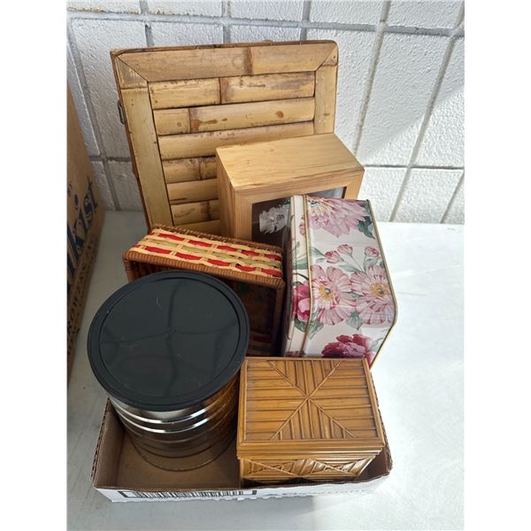 Baskets and containers
