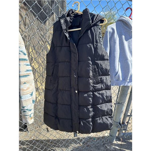 Long vest size not shown