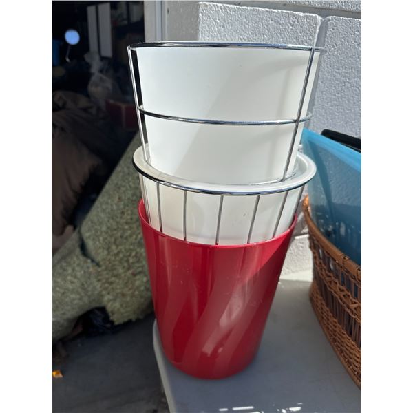 Trash cans