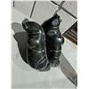 Image 1 : Inuit 2 walrus sculpture 6 inch signed