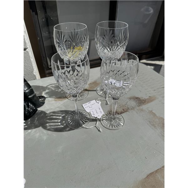 4 Royal Dalton Westminster goblets