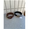 Image 1 : Gucci and fossil belts size 32