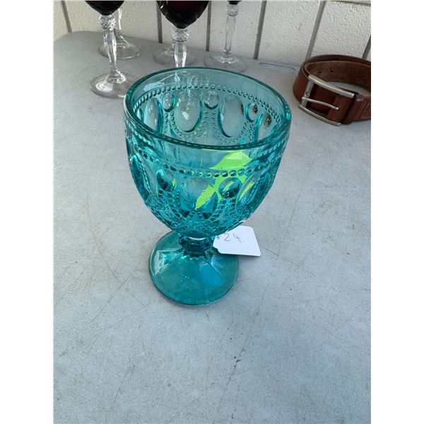Libby "Jewel and Bed" goblet