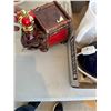 Image 2 : Assorted  decor, lamp, elephant, decanter, etc.