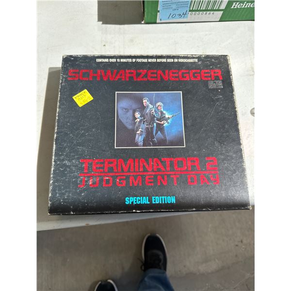Terminator VHS set
