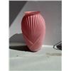 Image 1 : Pink glass vase  made by anchor hocking