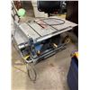 Image 1 : Mastercraft table saw with  stand