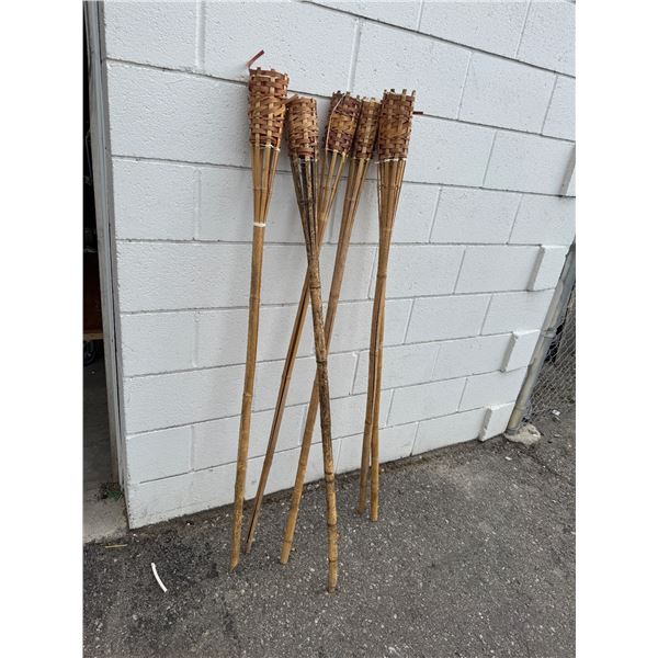 Tiki torches