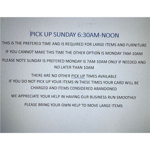 PICK UP