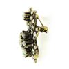 Image 5 : Vintage Victorian Revival 14K Yellow Gold Cabochon Opal Seed Pearl Brooch Pin