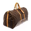 Image 3 : Louis Vuitton Brown Monogram Canvas Keepall Bandouliï¿½re 60 Travel Bag