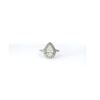 Image 1 : 14kt WG Lady's Pear Shape Diamond Ring
