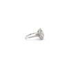 Image 2 : 14kt WG Lady's Pear Shape Diamond Ring