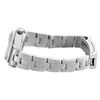 Image 7 : Rolex Ladies Stainless Steel Sapphire Quickset White Roman Smooth Bezel Oyster B