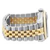 Image 6 : Rolex Mens Two Tone Sapphire Quickset Champagne Diamond Dial Datejust With Rolex