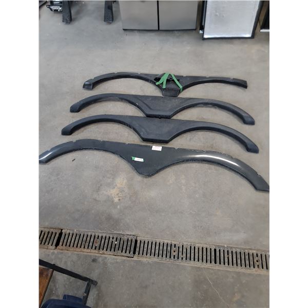 (4) RV Fender Skirts - Longest 71" - One Broken