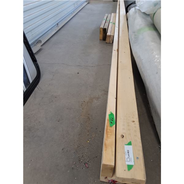 Lumber Lot (4-16' Pieces of 2x4, 2-2x6 3.5', 2-2x4  4')