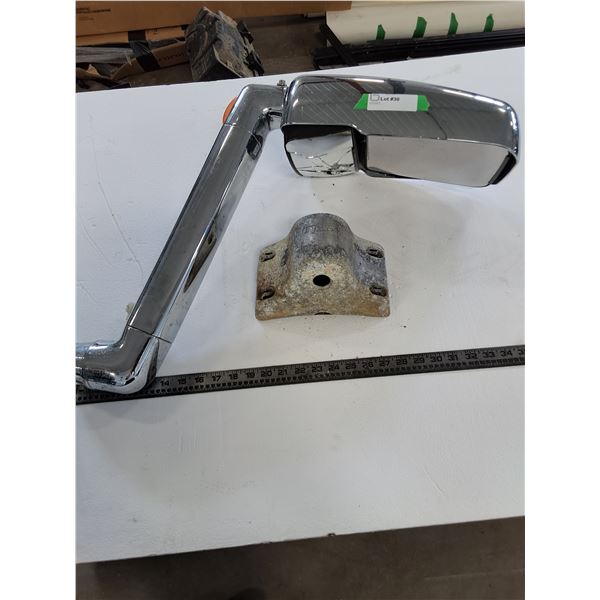 RV Side Mirror - Partly Broken - 17" & 22"