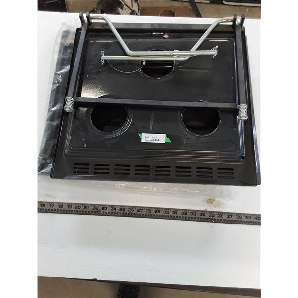 RV BBQ Metal Frame Holder